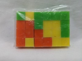 Lot Of (24) Board Game Cubes 1/2&quot; Orange Yellow Green Plastic  - £17.02 GBP