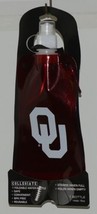 Collegiate Licensed University Of Oklahoma Reusable Foldable Water Bottle - £10.19 GBP