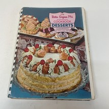 The Beta Sigma Phi International Dessert Cookbook Paperback Book 1968 - £9.58 GBP