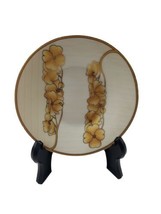 Vintage BAVARIA CASATI Fine Porcelain Gold Floral Saucer Plate - £3.82 GBP