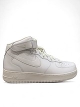 Size 11 - Nike Air Force 1 &#39;07 High Triple White - £94.38 GBP