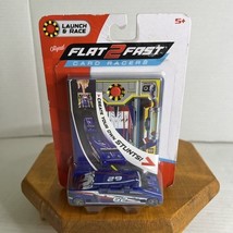 New Flat 2 Fast Card Racers #62 Vehicle Launcher New Sealed - $20.49