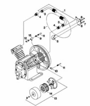 Ingersoll Rand Model 2475 Type 30 replacement Intercooler Tube Assembly 32499196 - £169.97 GBP