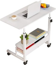 Computer-Desk Office-Desk, Small-Folding Gaming-Laptop Home-Office Desks, White - £51.95 GBP