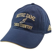 Notre Dame Fighting Irish Cross Country Blue Relaxed Fit Adjustable Cap Dad Hat - £13.44 GBP