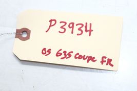 2005-2007 INFINITI G35 COUPE FRONT RIGHT PASSENGER UPPER SEAT COVER BEIGE P3934 image 11