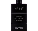 Keune Cream Developer 6% 20 Volume Tinta And So Pure 33.8oz - £23.11 GBP