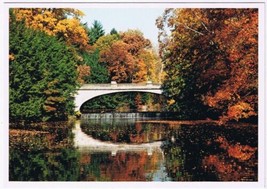 Postcard Vanderbilt Mansion The White Bridge National Historic Site Hyde Park NY - £3.15 GBP