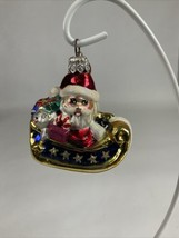 Christopher Radko “Now Dash Away Gem” Christmas Ornament - $12.86
