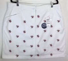 White Petite Skort A Line Skirt Karen Scott Women&#39;s 16P New - £14.90 GBP
