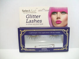 Select Lash Glitter Lashes #G02 Black and Gold - $8.55