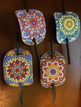 4pcs diamond painting set handmade diamond mandala pattern hairpin antiq... - $189.54 MXN