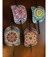 4pcs diamond painting set handmade diamond mandala pattern hairpin antiq... - $10.00