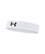 2-UNDER ARMOUR PERFORMANCE HEADBANDS 2 PER ORDER NEW WHITE - £7.06 GBP