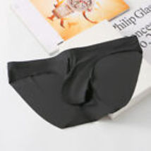  Sexy Low Waist Bikini Panties Pouch Breathable Underwear ~ Mens Ice Sil... - £8.62 GBP