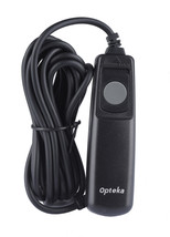 Opteka 10&#39; Remote Shutter Release Cable Switch for Olympus E-1 E-10 E20 RM-CB1 - £15.97 GBP