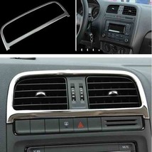 Free Shipping Stainless Steel Central air outlet Cover Car-styling  VW   2011-20 - £132.74 GBP