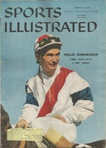 1958 - Jan 27th Issue of Sports Illustrated Mag - WILLIE SHOEMAKER cover  Ex.Con - £23.56 GBP