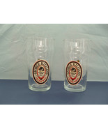 George Killians Irish red premium larger logo and  etched pint glass pair  - $19.75