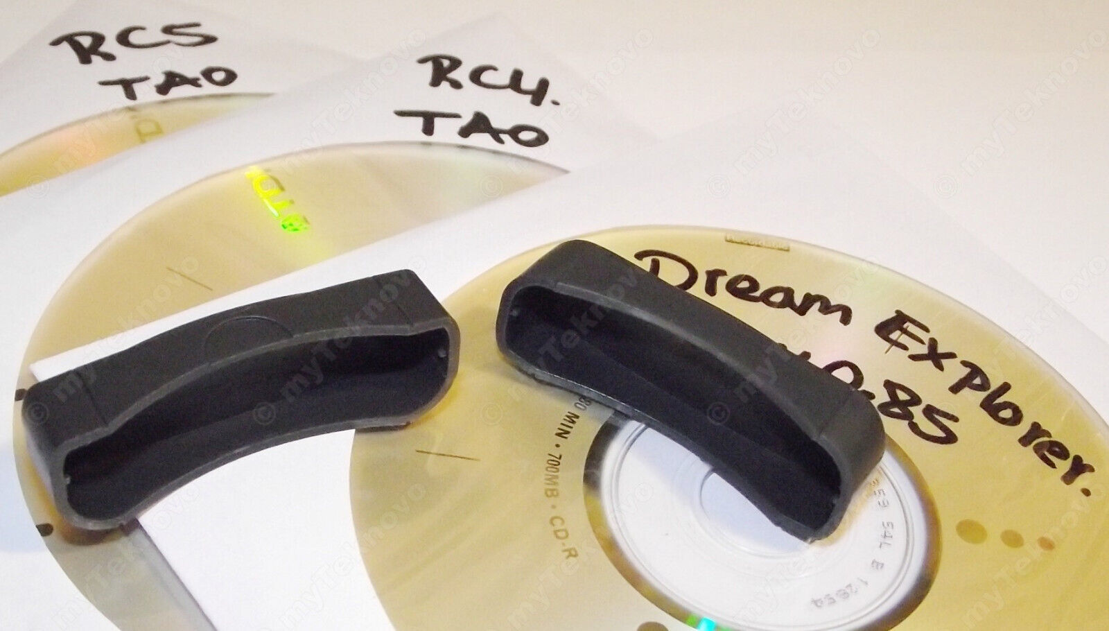 2x 3D Printed BLACK CAP for Dreamcast + Dreamshell Disk Pack + Dream-Explorer - £7.54 GBP