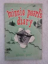 Signed 3X Minnie Pearl Rod Brasfield &amp; Judy Lynn! Minnie Pearl&#39;s Diary 1953 1st - £233.15 GBP