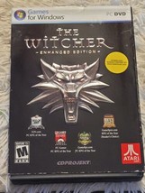 The Witcher Enhanced Edition PC Game Complete In Box Manual DVD Soundtrack  - $25.19