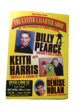 The Easter Laughter Show Billy Pearce, Keith Harris Show Flyer Opera House - £5.56 GBP