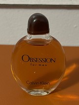 Obsession Calvin Klein Eau de Toilette Spray Fragrance Mini .25 oz Collectibe - £14.38 GBP