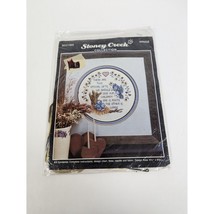 Stoney Creek Collection Wings Gifts to Our Children Cross Stitch Kit 6&quot; BLUEBIRD - £10.20 GBP