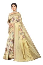 ART SILK SAREE WITH BLOUSE PIECE sari - £3.90 GBP