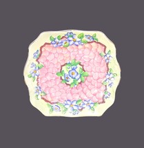 CT Maling 6565 Thumbprint Pink lusterware handled cake plate made in England. - £59.95 GBP