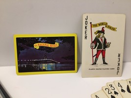 Vintage Deck of Playing Cards Souvenirs The Mackinac Bridge - £3.66 GBP