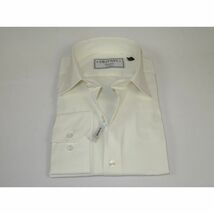 Men's Shirt Charles TYRWHITT Turkey 100% Cotton Spread Collar CHT-10 Ivory image 3