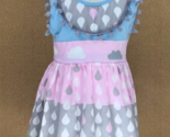 NEW Girls Boutique Rain Cloud Sleeveless Tiered Dress Size 5-6 - $14.99