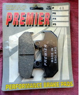 Honda HURRICANE INTERCEPTOR BRAKE PADS Front 86-89 PREMIER P41 2 PAIR - £15.54 GBP