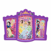 Disney Store Princess Castle Dinner Plate Belle Cinderella Snow White 2018 New - $34.95