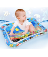 Baby Inflatable Water Mat, Infants Summer Beach Water Mat Patted Pad Wat... - £14.94 GBP
