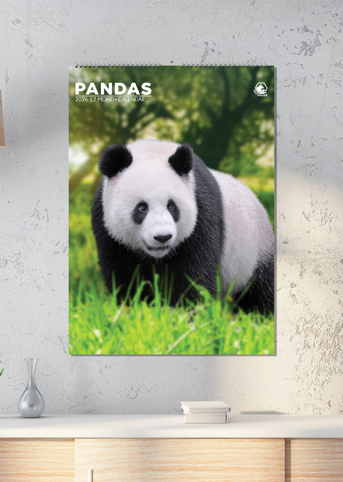 Pandas Calendar 2026 - $19.99