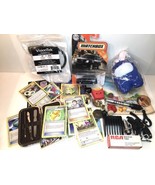 Vintage Junk Drawer Lot Baseball Pokemon Cards, Buttons, Jewelry, Matchb... - $27.00