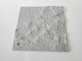 Apollo 17 Moon Landing Site - Accurate 3D Topo Map of Taurus-Littrow highlands - £11.01 GBP