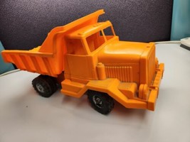 Vintage Marx Dump truck 1960s Marx-A-Haul Big Job battery Toy Car - £24.85 GBP