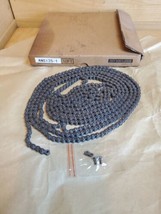 Standard Roller Chain ANSI L 25-1 10FT. 1/4 X 1/8 WE SHIP TODAY  - $28.42