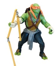 TMNT MICHAELANGELO Action Figure Spinning 5.5 Inches Playmates Year 2014... - £10.30 GBP