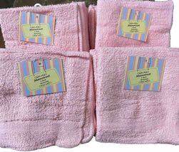 3 X 3 Pack Wash Clothes 12”x12”(9 mix or match pastel colors) - $14.99