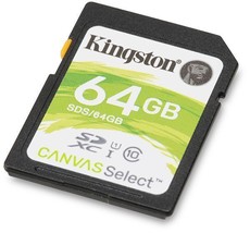 64GB SD Memory Card HD Store Video Photos Music for cameras computers laptops - £5.61 GBP