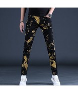 Black And Gold Jeans - £48.63 GBP+