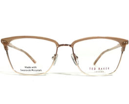 Ted Baker Eyeglasses Frames TW502 RGD Clear Pink Square Rose Gold 54-16-140 - $55.88