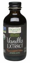 Frontier Organic Vanilla Extract, 2 Ounce - $17.69