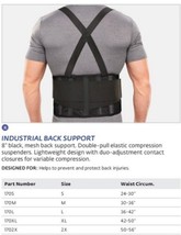 BH DJO Industrial Back Support Small - Helps Lifting and prevent back injuries - £23.20 GBP