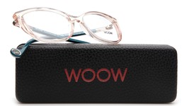 NEW WOOW Bolly Wool 2 Col 3064 Peach Transparent EYEGLASSES 53-16-142mm B40mm - £152.78 GBP